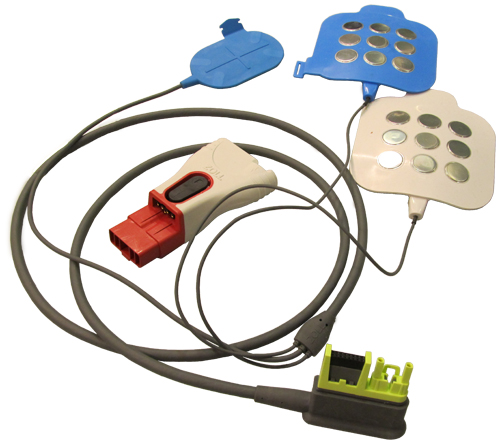 Многоразовые наклеиваемые электроды с контролем качества проводимой сердечно-легочной реанимации CPR Dura-Padz